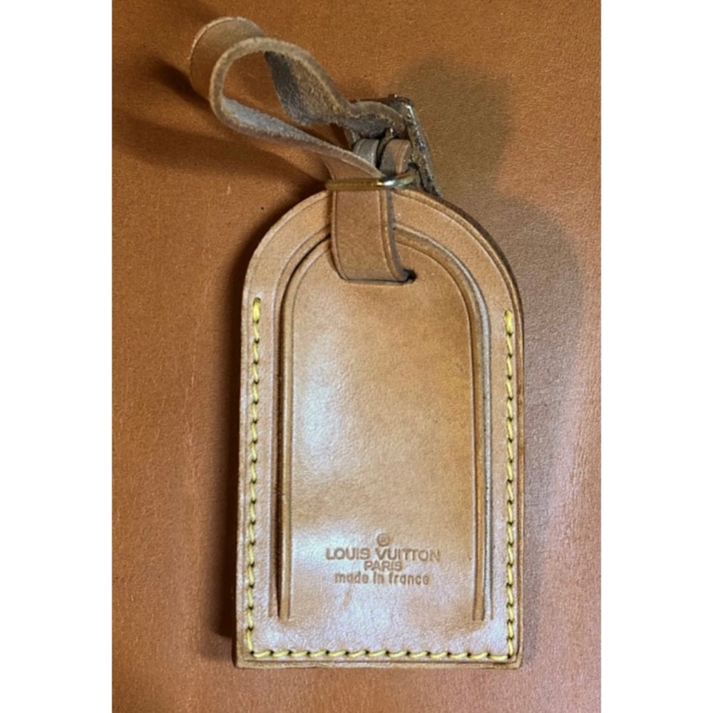 💯Authentic Louis Vuitton Luggage Bag ID Tag